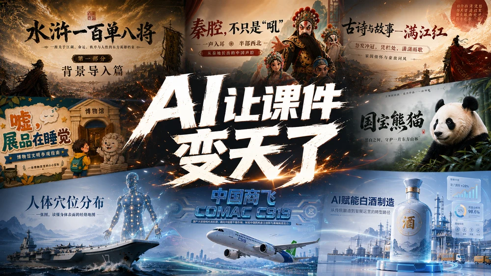 这9套ChatGPT课件，让我意识到：PPT真的变天了