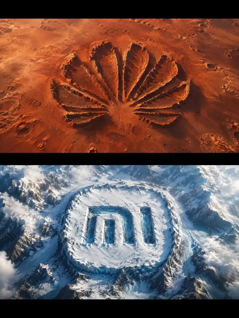 好玩：ChatGPT做的Logo地貌特效，-附提示词