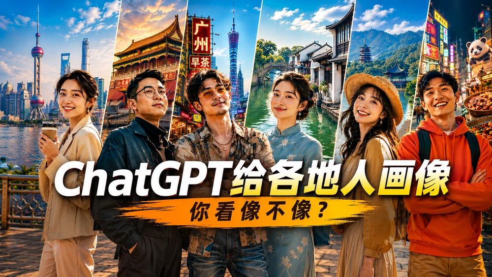 ChatGPT给各地人画像海报提示词分享