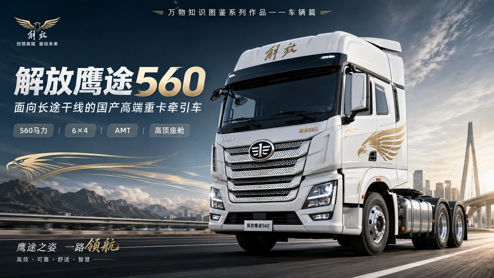 万物知识图鉴系列作品PPT——解放鹰途560