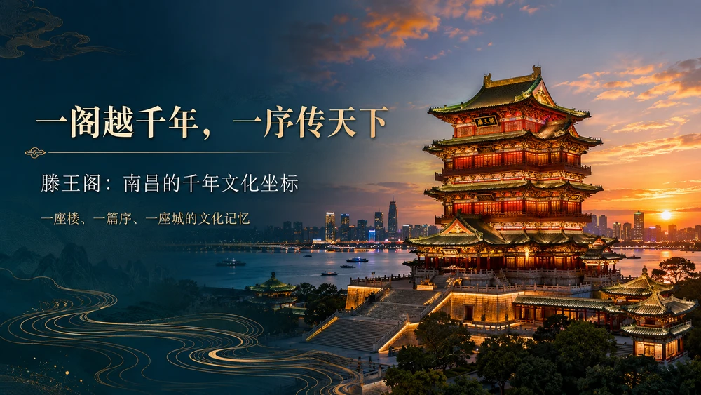 一阁越千年 一序传天下