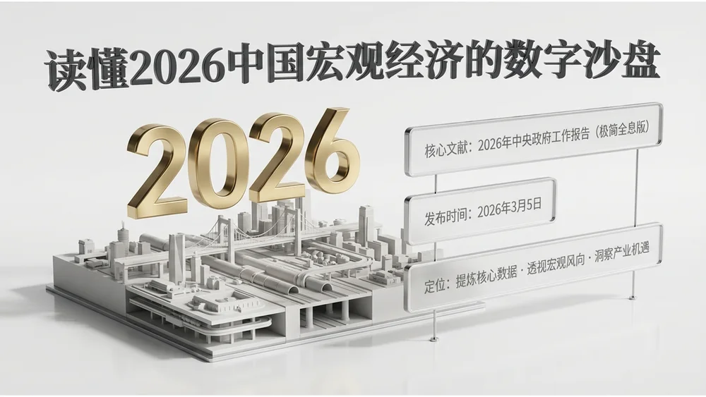 3D渲染金属玻璃风格政府工作报告PPT