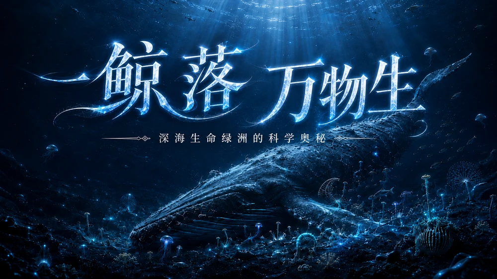 一鲸落 万物生——深海生命绿洲的科学奥秘
