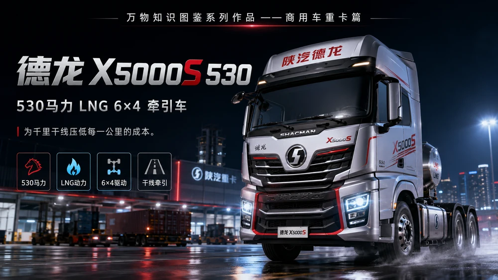 万物知识图鉴系列作品PPT——德龙X5000S 530