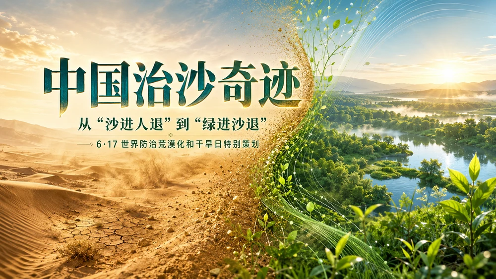 中国治沙奇迹——世界防治荒漠化和干旱日特别策划
