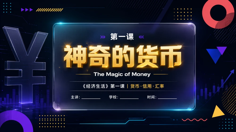 高中思想政治人教版必修一·神奇的货币