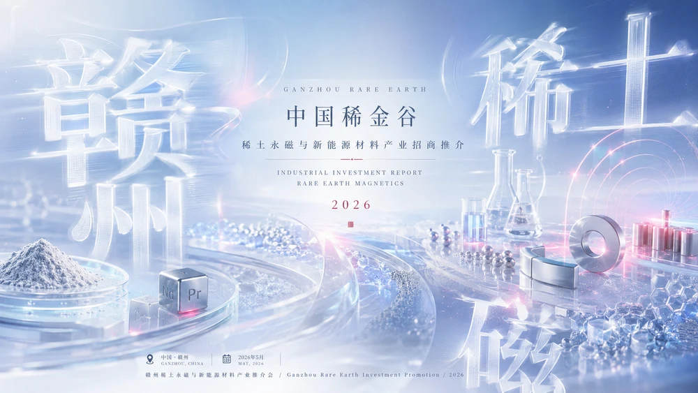 赣州稀土永磁与新能源材料产业