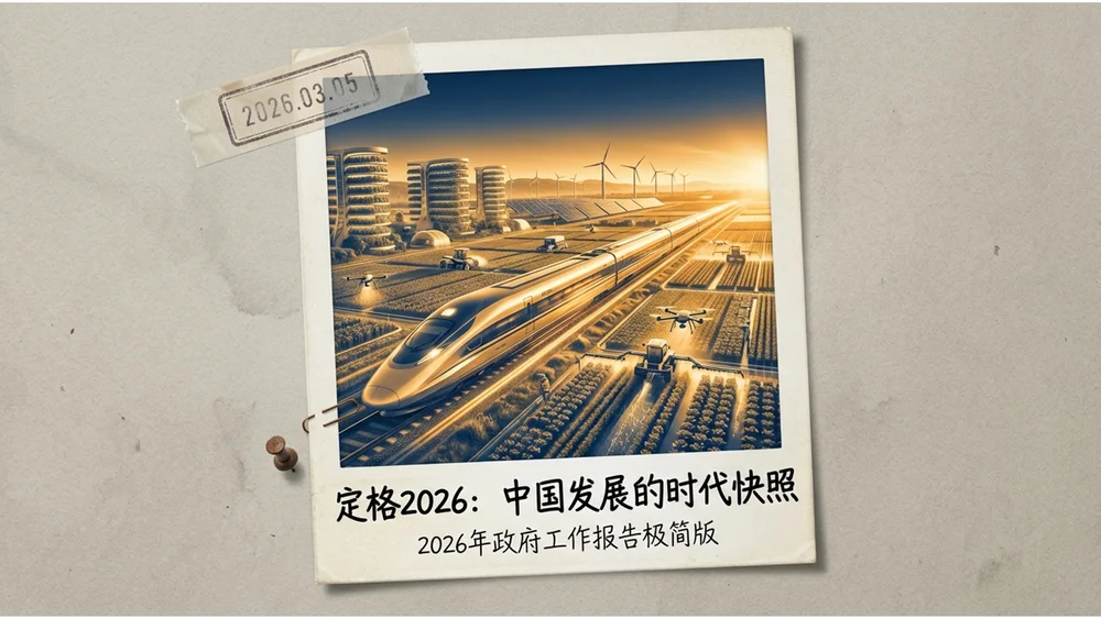 宝丽来照片探案风格政府工作报告PPT