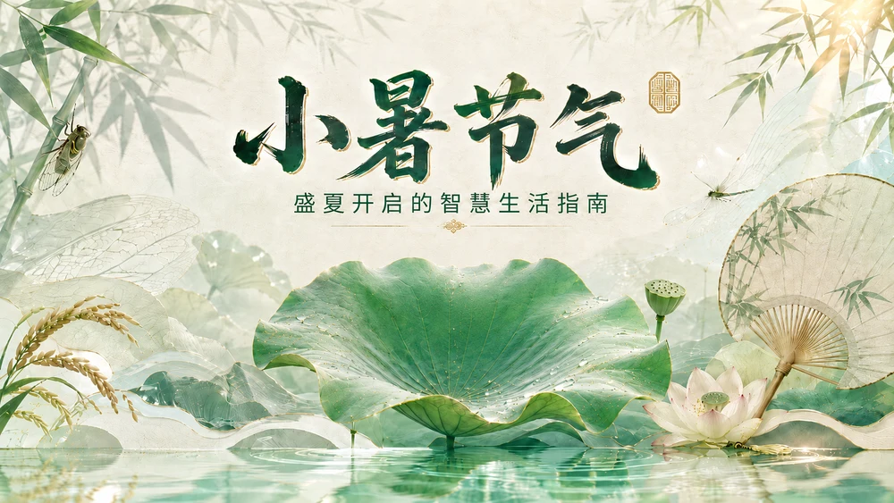 小暑节气——盛夏开启的智慧生活指南