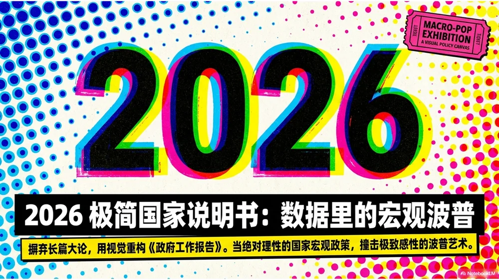 彩色圆点荧光沃霍尔风格政府工作报告PPT