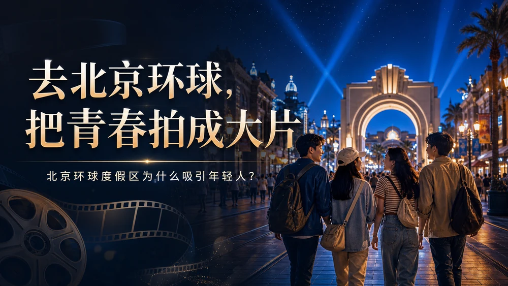 去北京环球把青春拍成大片｜年轻人文旅消费洞察型PPT