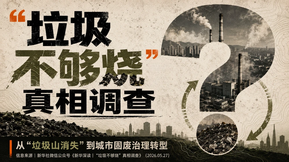 “垃圾不够烧”？真相调查｜城市固废治理转型科普PPT