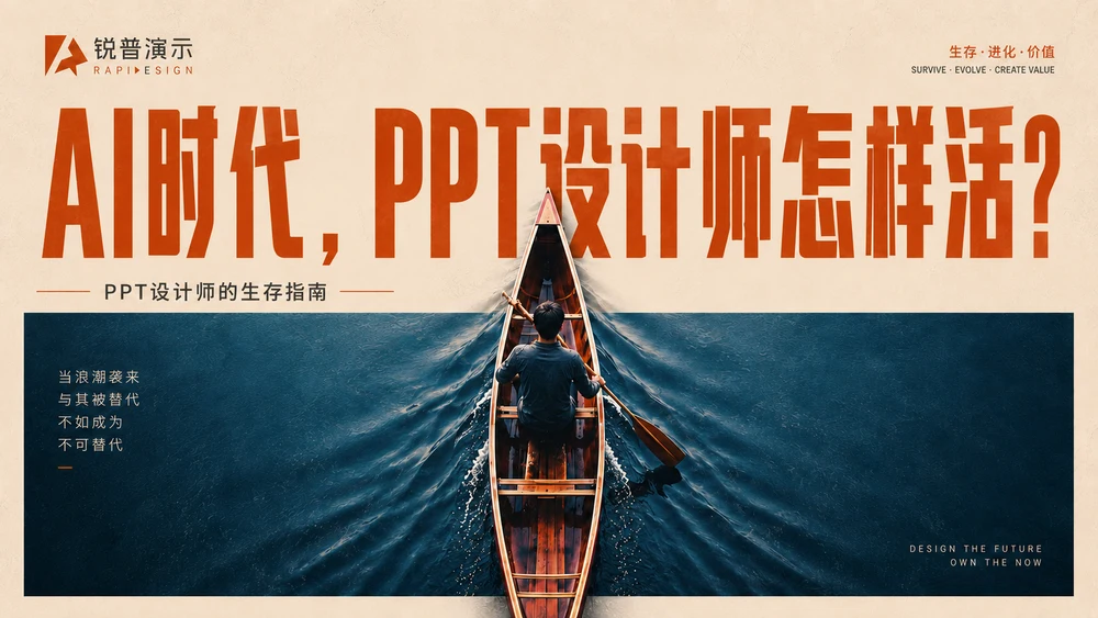AI时代，PPT设计师怎样活？PPT设计师的生存指南