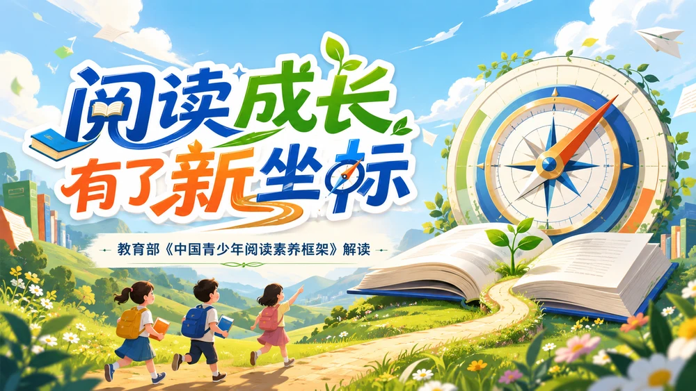 阅读成长有了新坐标｜教育部《中国青少年阅读素养框架》解读