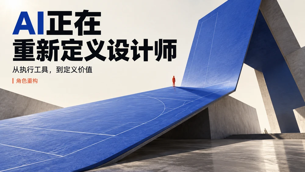 AI正在重新定义设计师｜知识型PPT