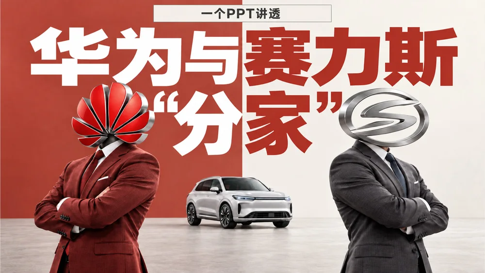 一个PPT看懂华为与赛力斯“分家”