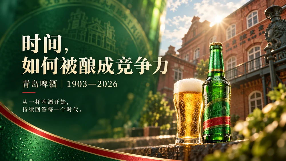 《青岛啤酒》企业品牌介绍PPT