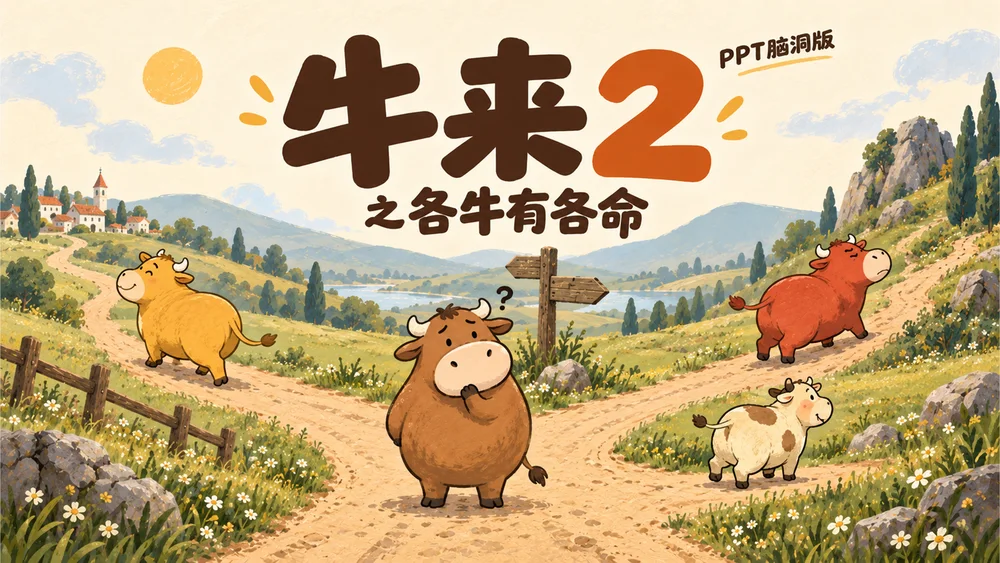 《牛来2之PPT脑洞版-各牛有各命》