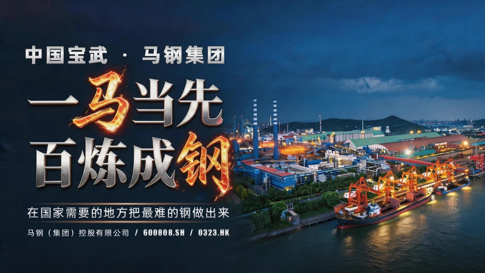 一马当先 百炼成钢 马钢（集团）控股有限公司（简称马钢）企业介绍PPT