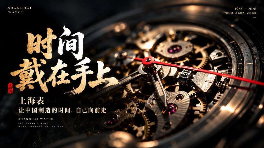 《时间戴在手上》上海表——让中国制造的时间，自己向前走