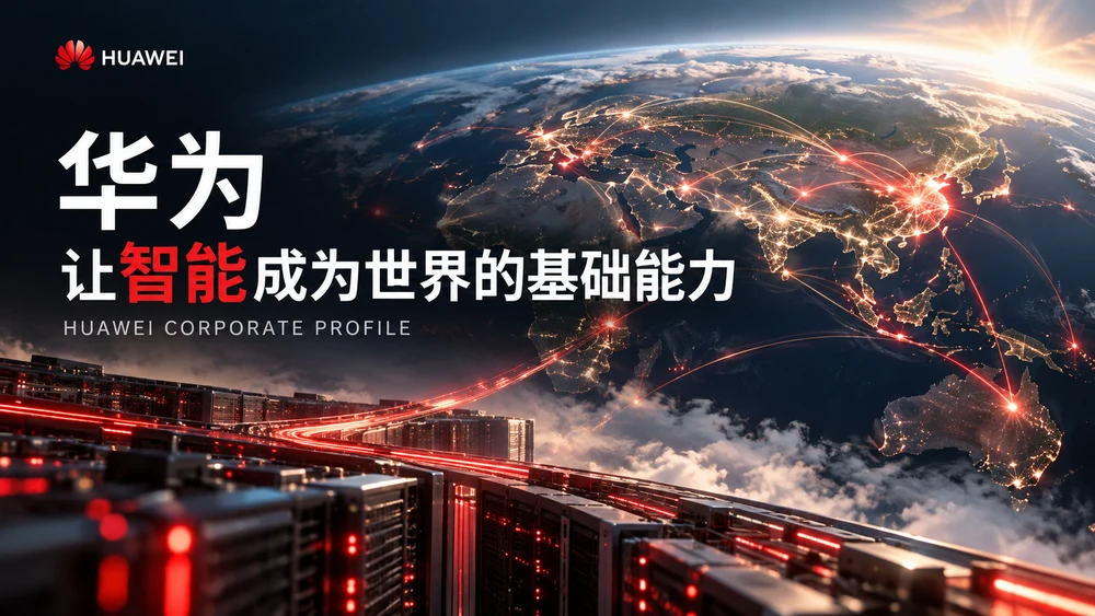 让智能成为世界的基础能力-华为企业介绍PPT