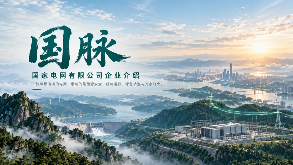 国脉——国家电网企业介绍PPT