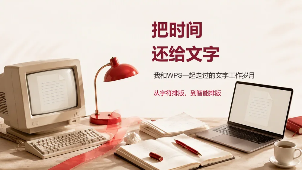 把时间还给文字——我和WPS一起走过的文字工作岁月