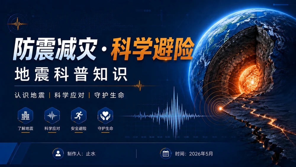 防震减灾·科学避险——地震科普知识