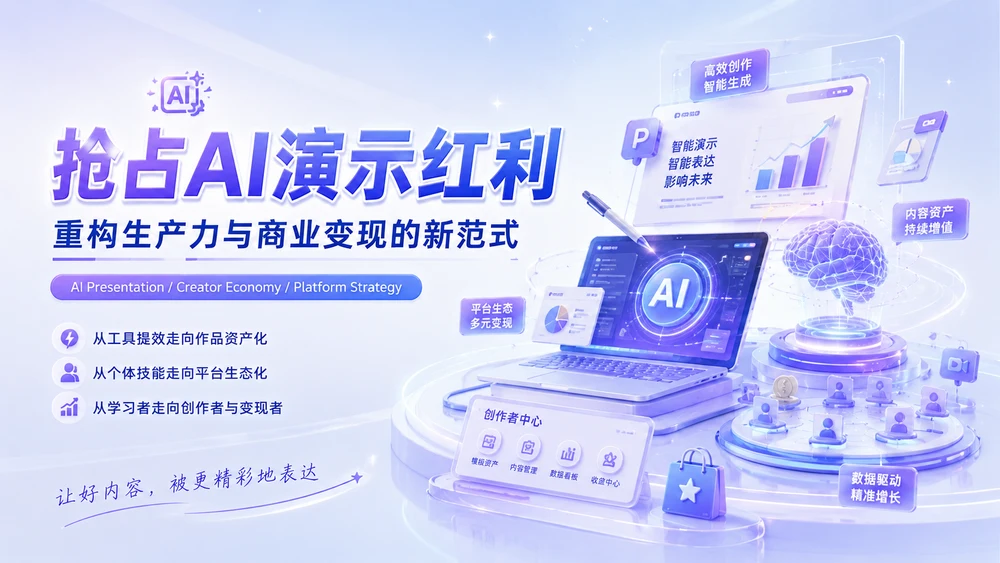 抢占AI演示红利：重构生产力与商业变现的新范式