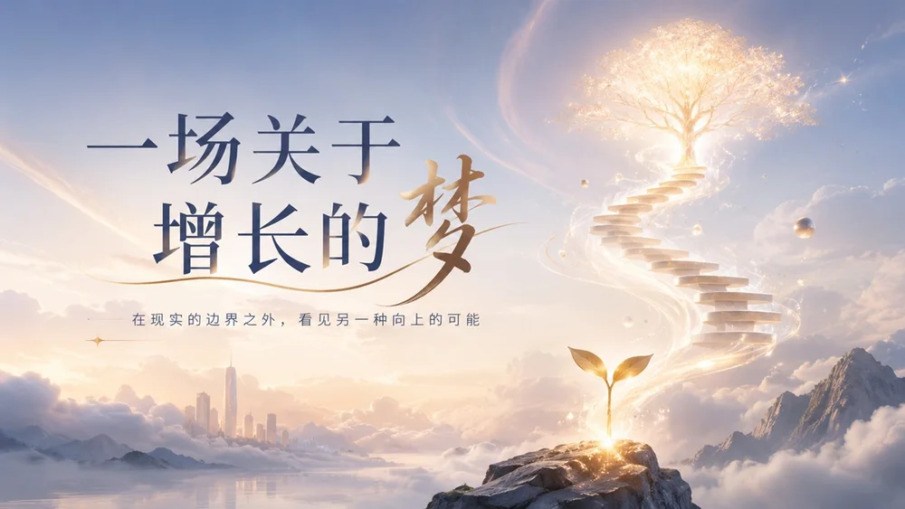 一场关于增长的梦PPT