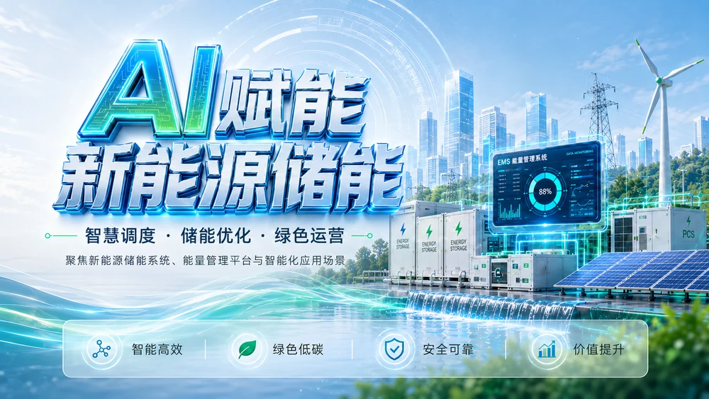 AI赋能新能源储能