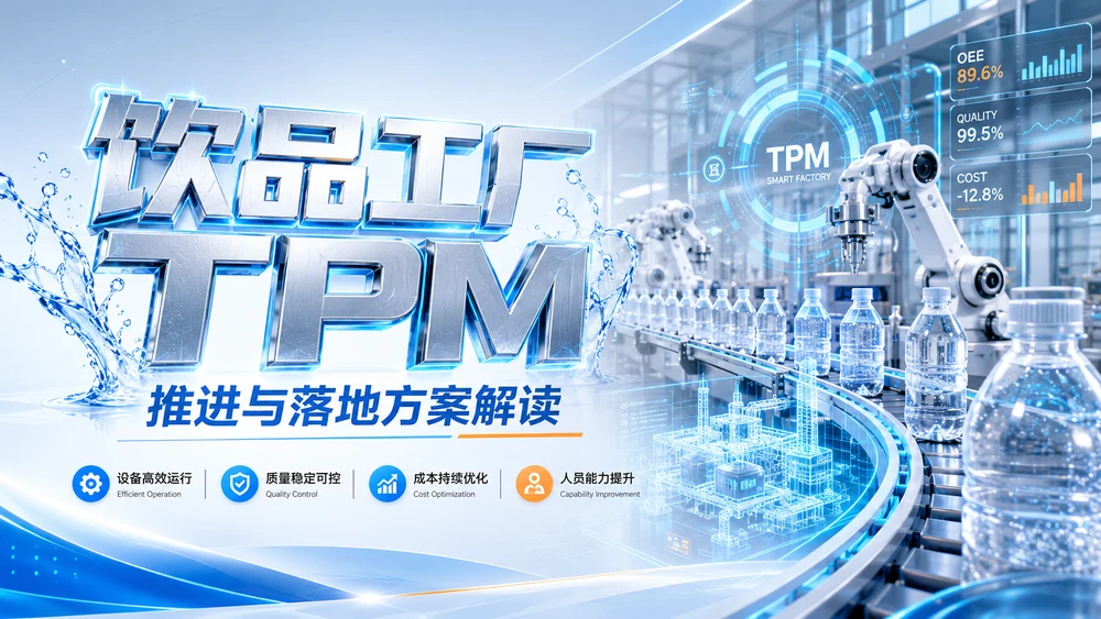 饮品工厂TPM推进与落地方案解读