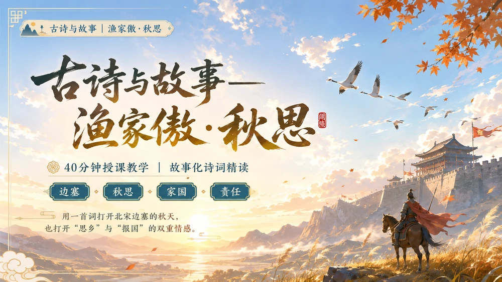 渔家傲秋思_【二次元风格】2K