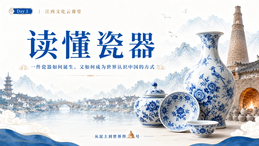 江西云端研学第3讲：《读懂瓷器：从泥土到世界符号》