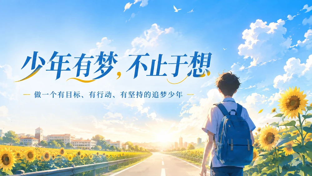 少年有梦，不止于想