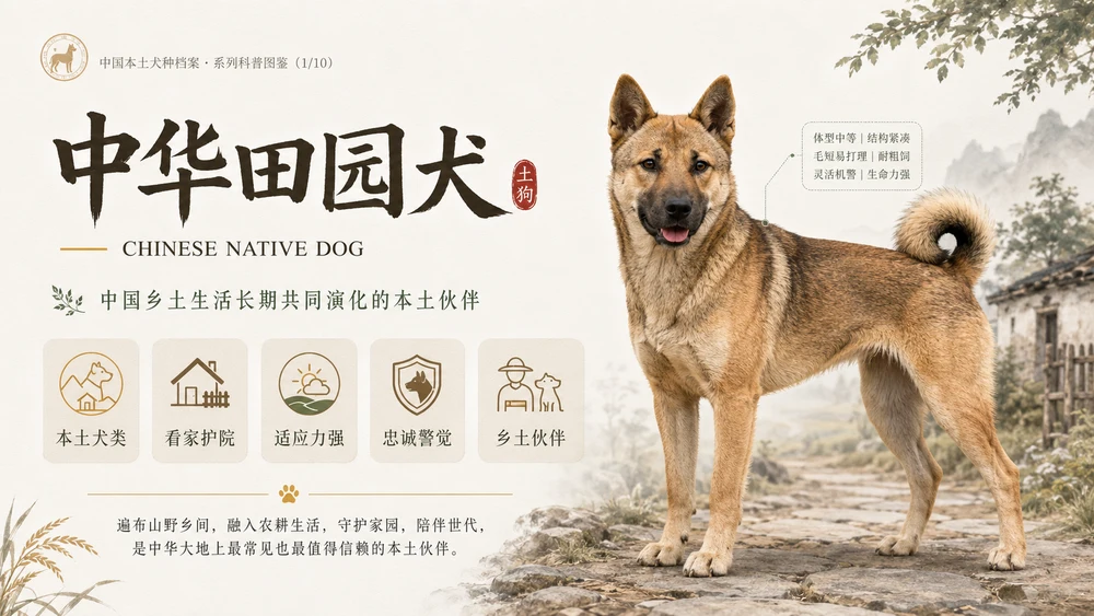 万物知识图鉴——中华田园犬