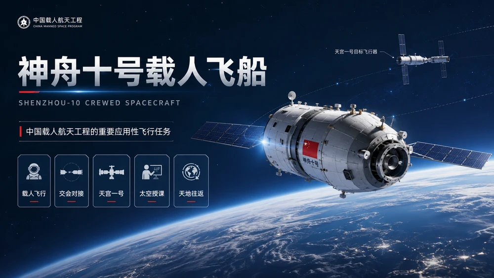 万物知识图鉴——神舟十号载人飞船【4K】