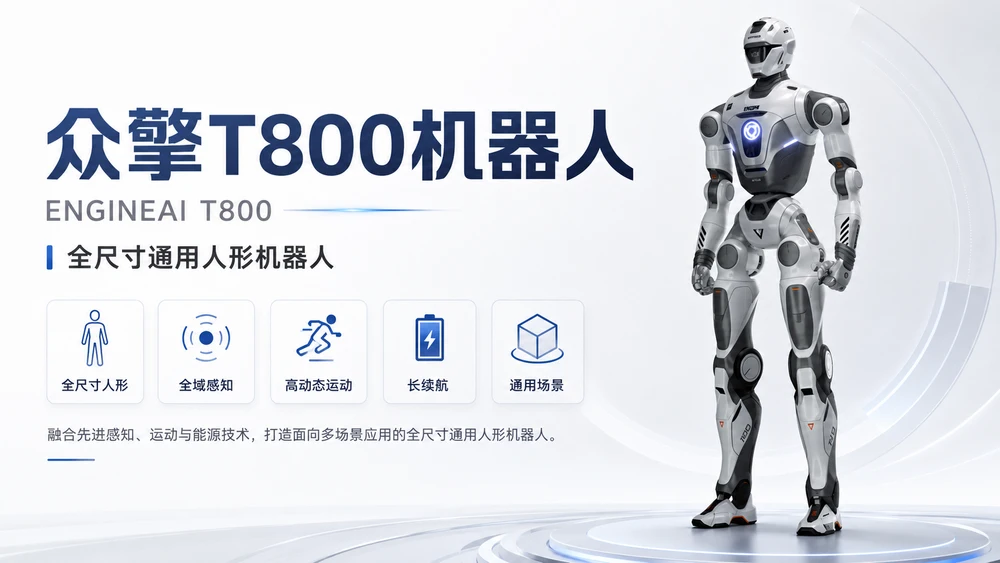 万物知识图鉴——众擎T800机器人【4K】