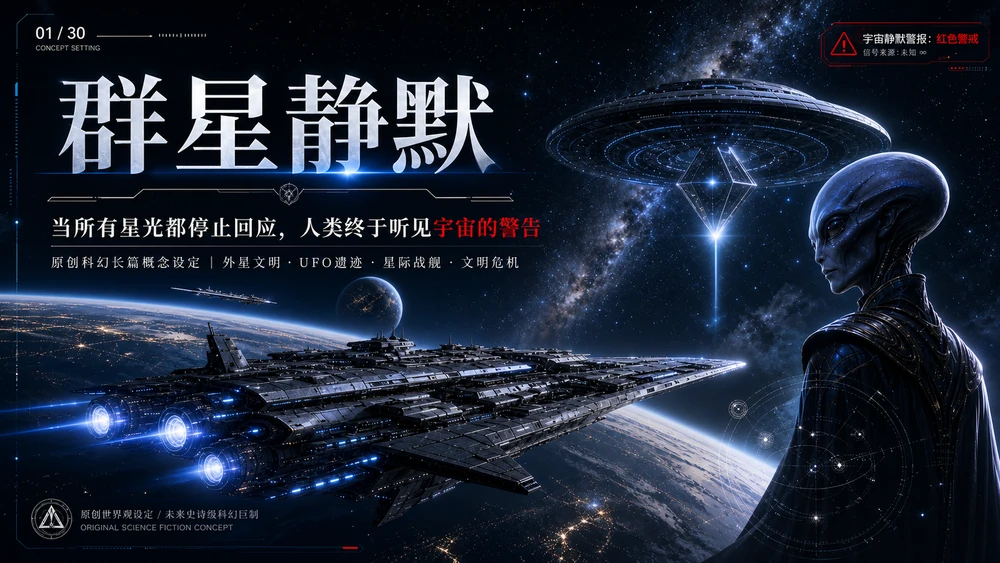 群星静默（随笔科幻小计 )