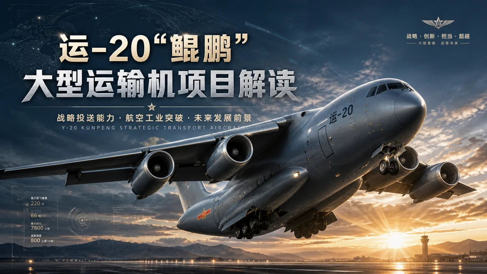 运-20“鲲鹏”大型运输机项目解读