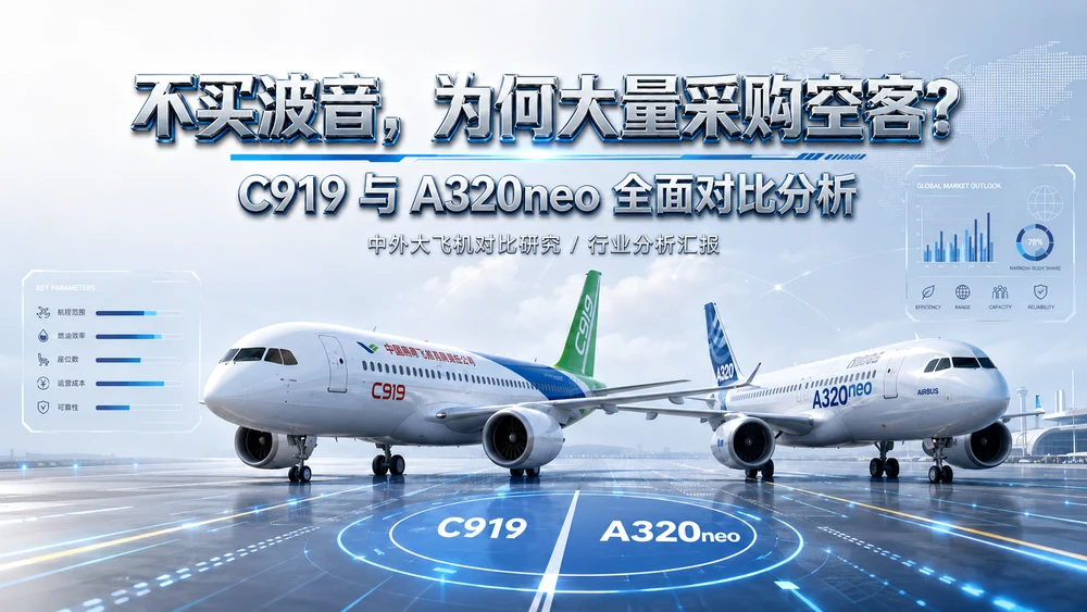 不买波音，为何大量采购空客？C919与A320neo性能全面对比