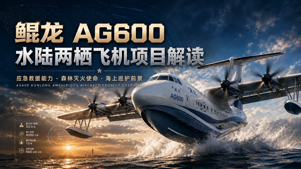 鲲龙 AG600 水陆两栖飞机项目解读