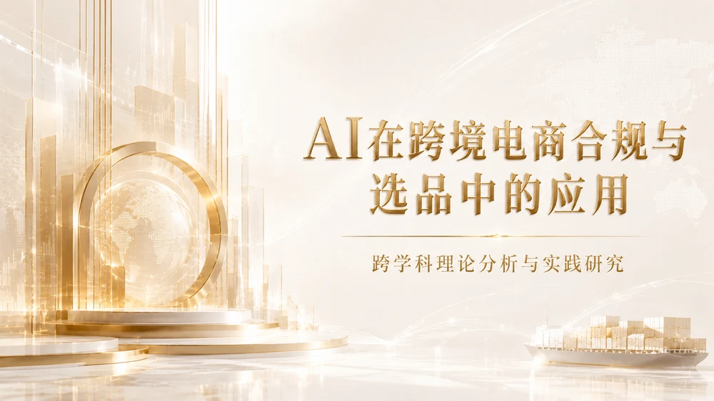 AI在跨境电商合规与选品中的应用