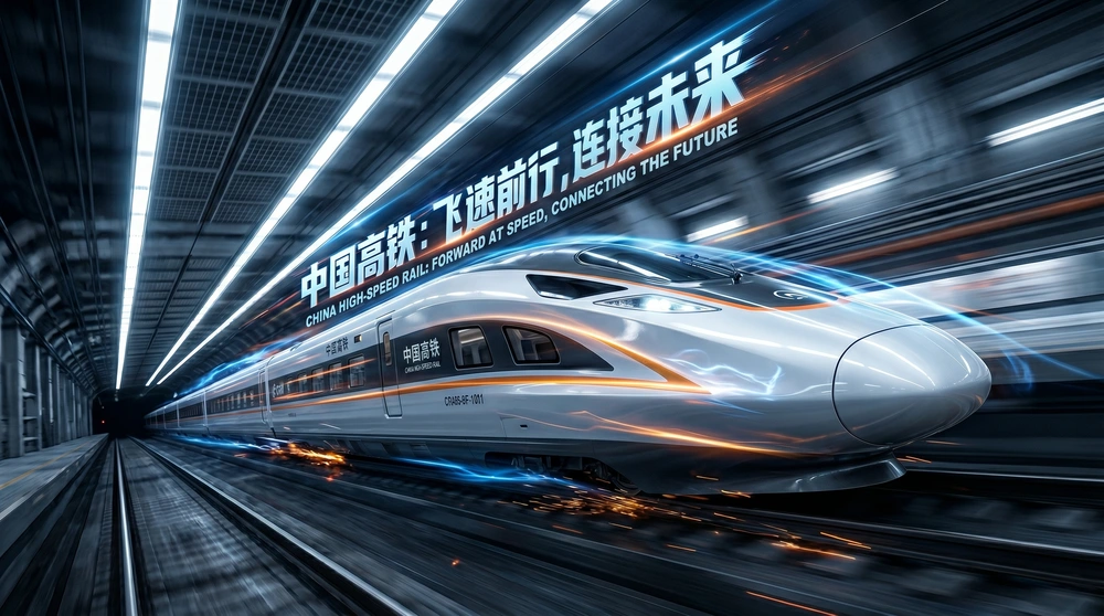 蓝橙疾速科技型｜中国高铁发展与未来规划PPT