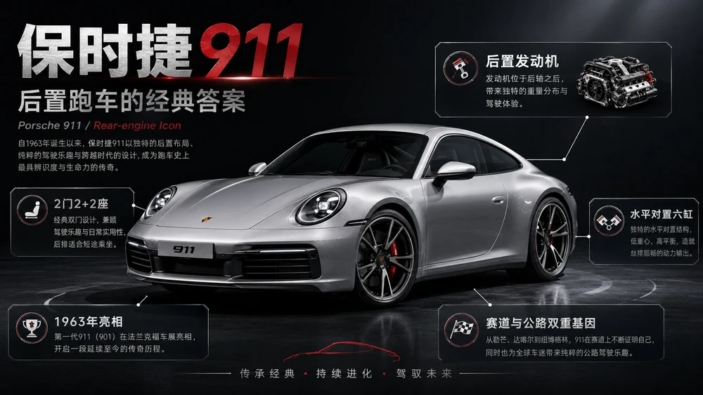 万物知识图鉴——保时捷911【4K1】