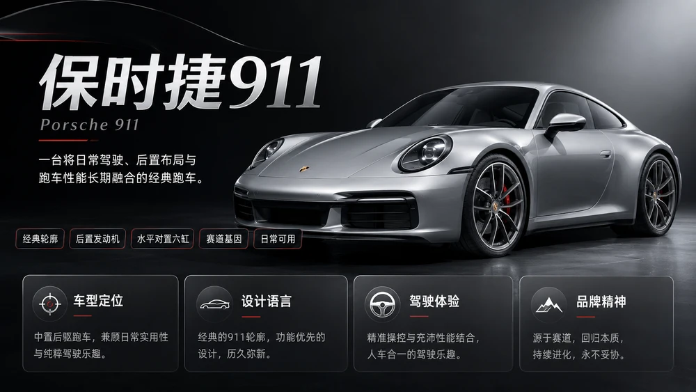 万物知识图鉴——保时捷911【4K2】