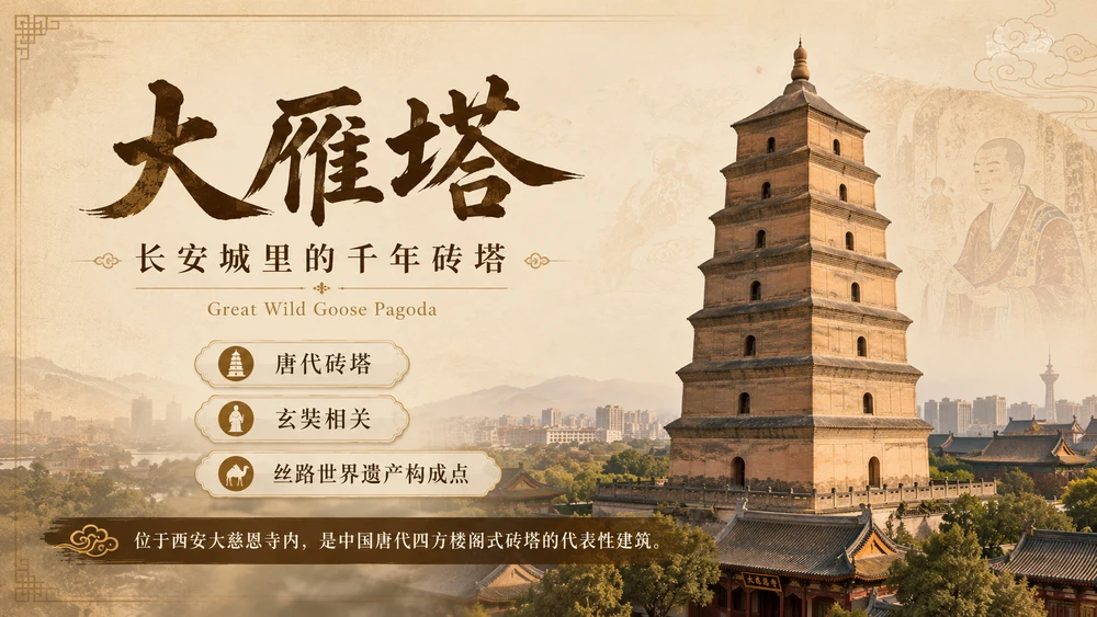 万物知识图鉴——大雁塔【4K1】
