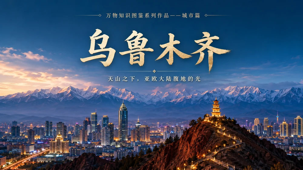 万物知识图鉴系列作品PPT——乌鲁木齐【4K】