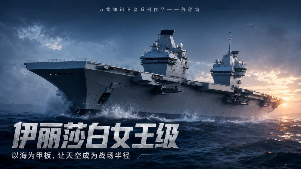 万物知识图鉴系列作品PPT——伊丽莎白女王级【4K】