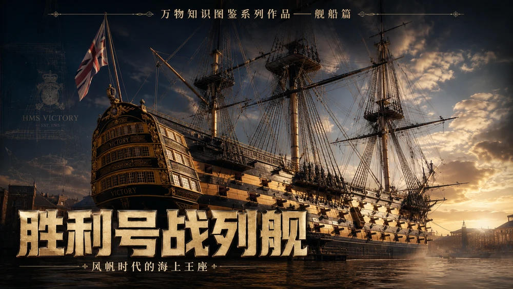 万物知识图鉴系列作品PPT——胜利号战列舰【4K】